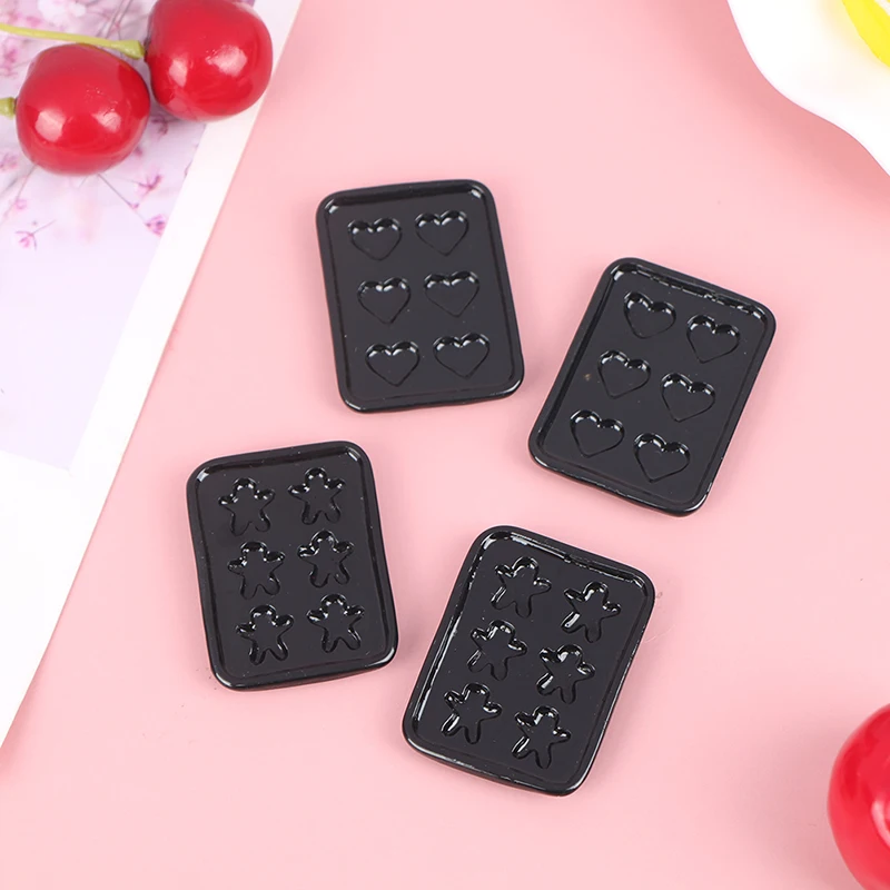 1/12 casa de bonecas em miniatura acessórios mini placa casa de bonecas bandeja de cozimento em miniatura