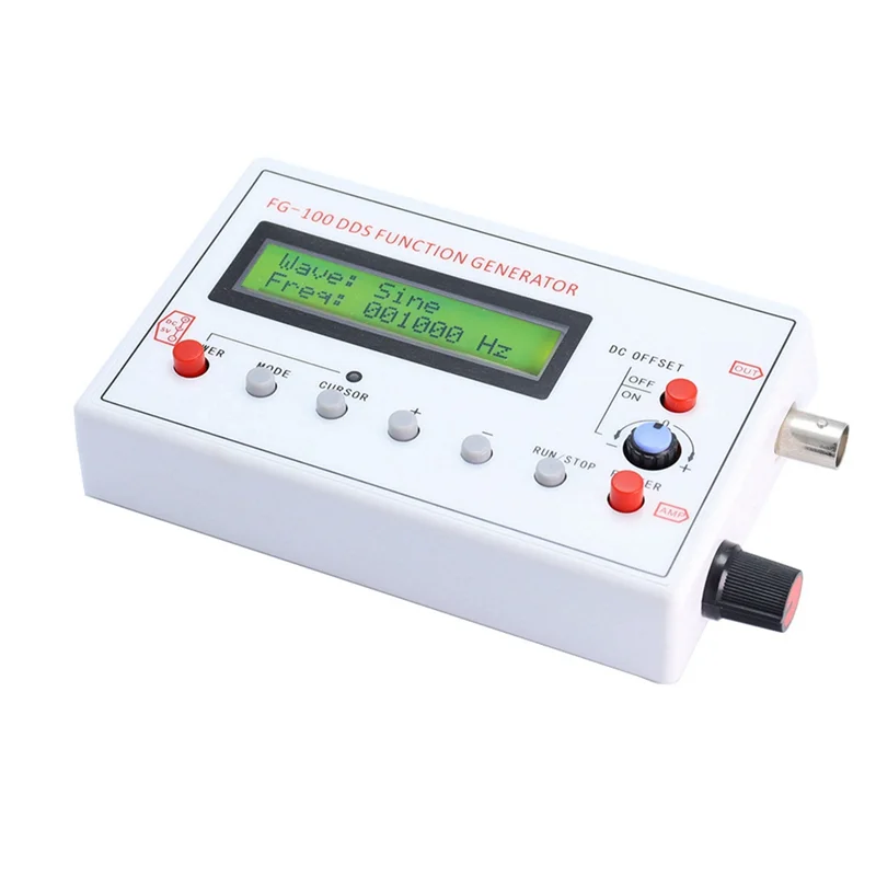 B50B-FG-100 DDS Function Signal Generator Frequency Counter 1Hz - 500Khz Module Sine+Square+Triangle +Sawtooth Waveform