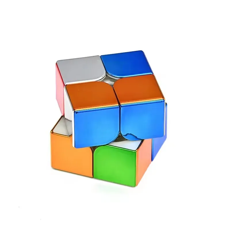 SengSo Metal Magnetic 3X3 Magic Speed Cube Stickerless Professional Fidget Toys Sengso Legend Illusion Cubo Magico Puzzle