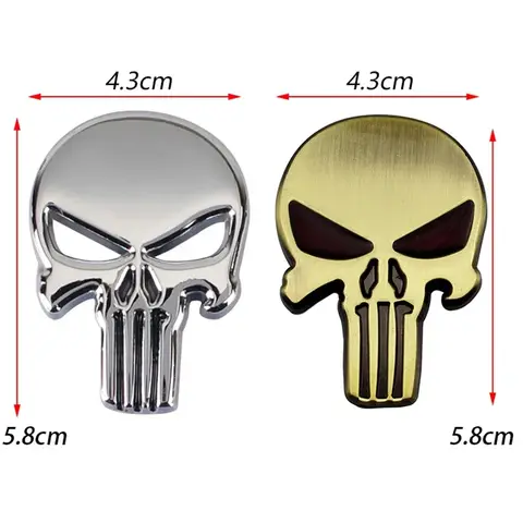 10 best sales punisher decal - №6