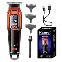 Kemei-658 Aparador De Cabelo Para Homens, Aparador De Barba, Profissional Hair Clipper, Navalha Elétrica, Máquina De Corte De Cabelo, Haircut Shaver