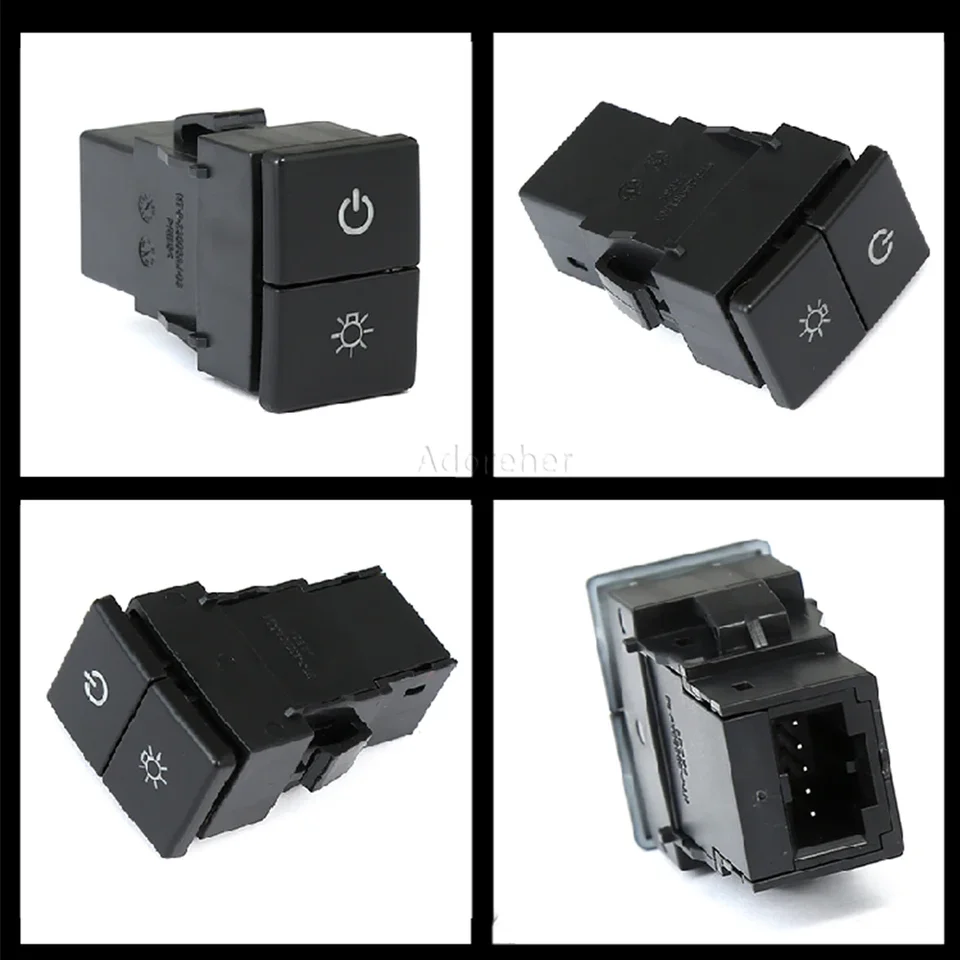 For ISUZU D-MAX 21-23 Car Dual Key Switch LED Power Supply