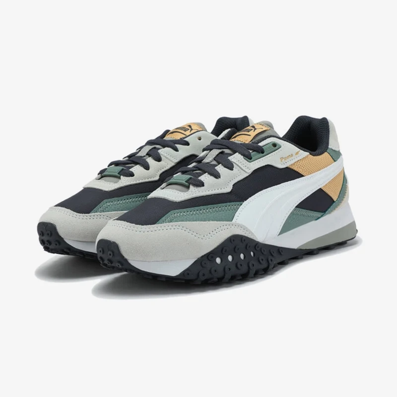 Puma genuine 2025 Summer Edition Men's and Women's Splicing Retro Durable Sports Shoes 401255-02