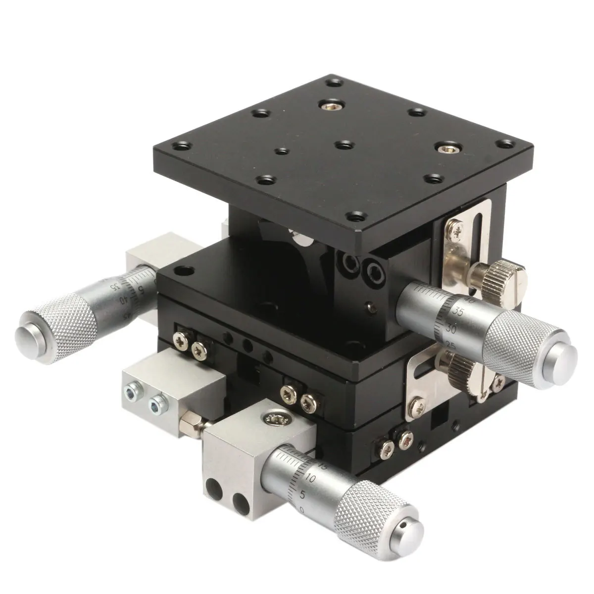 Hot Sale XYZ 3 Axis Trimming Platform Bearing Tuning Sliding Table 60*60mm Linear Stage