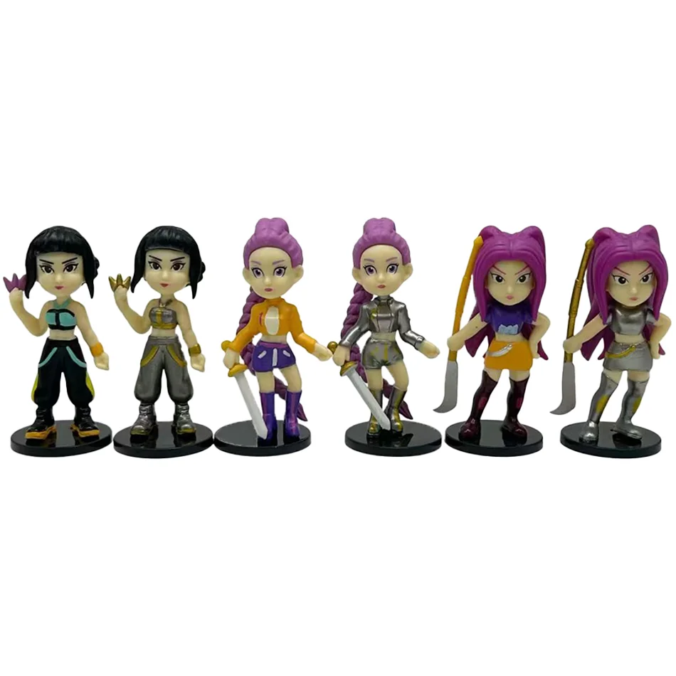 K-Pop Demon Hunters Box Anime Figur Rumi Mira Zoey Sussy Puppen Blind Bag Mystery Box Dekoration Kinder Weihnachtsgeschenk