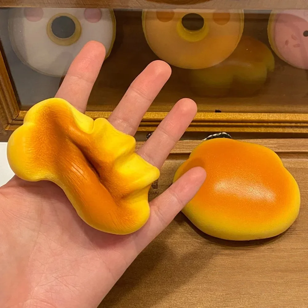 Squishy Caramel Cloud Bread Slow Rebound Squeeze Toys Pinch Decompression Fidget Toy Squishy Stress Relief Toys for Adults