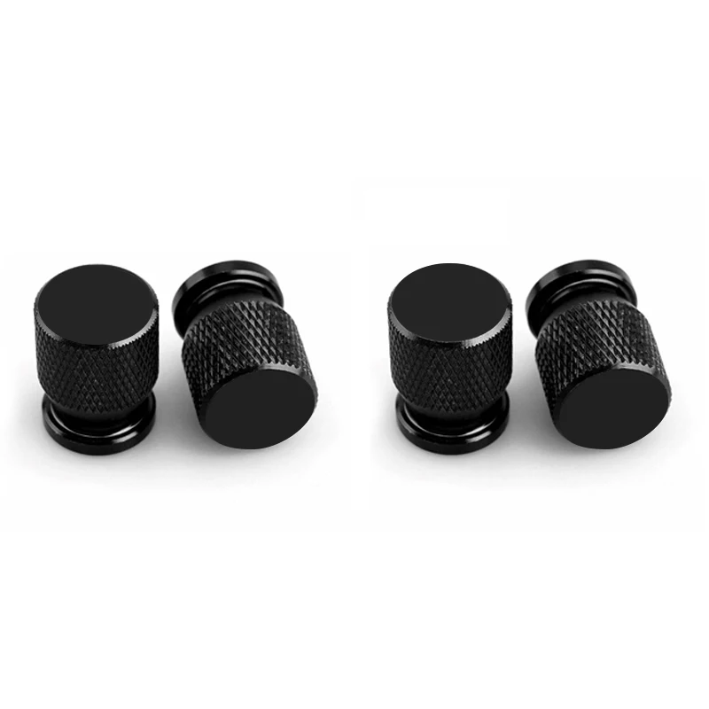 Tire valve caps color options aluminum