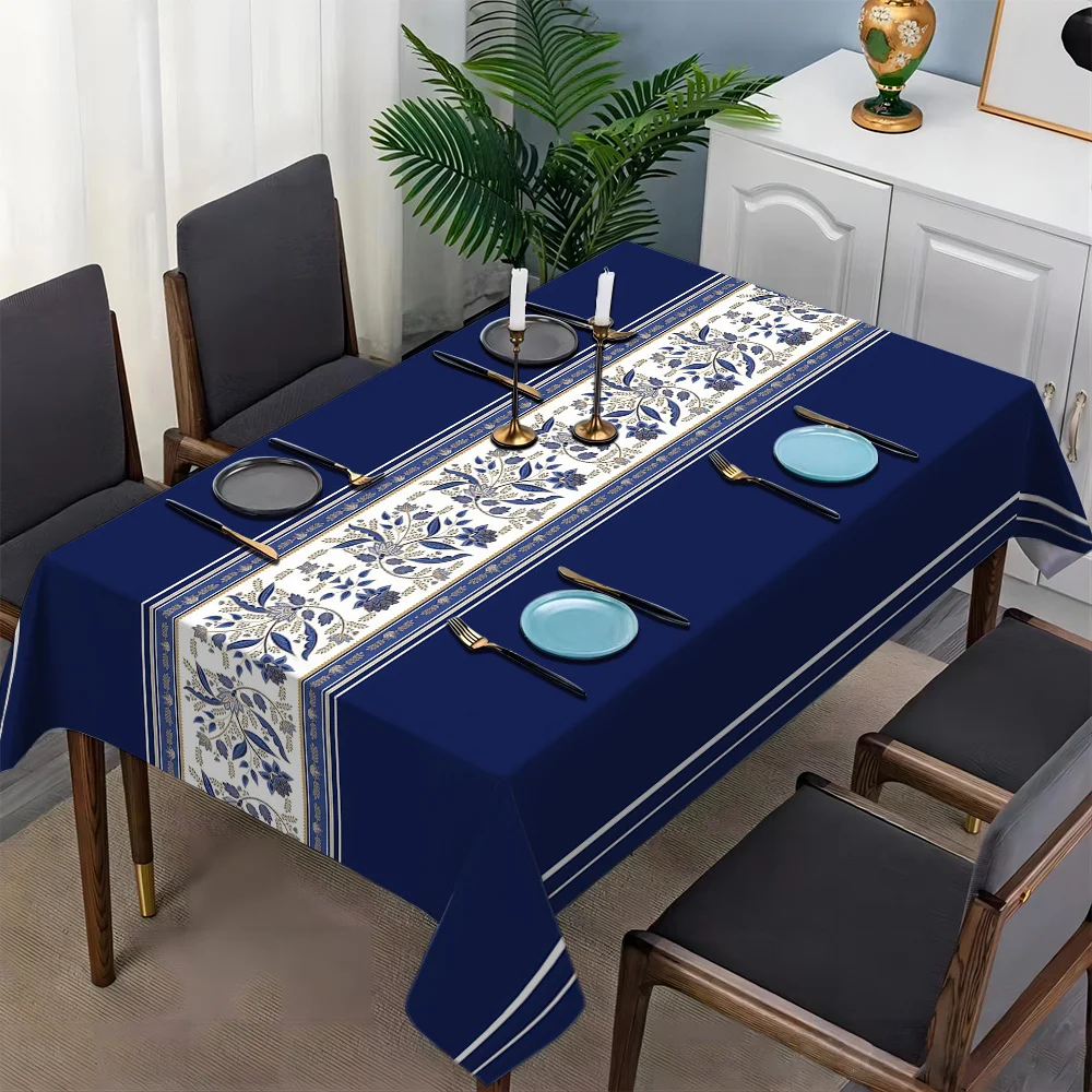 -1pc High-end Luxury Minimalist Bohemian Style Patchwork Track Pattern Simple European Stylezyc