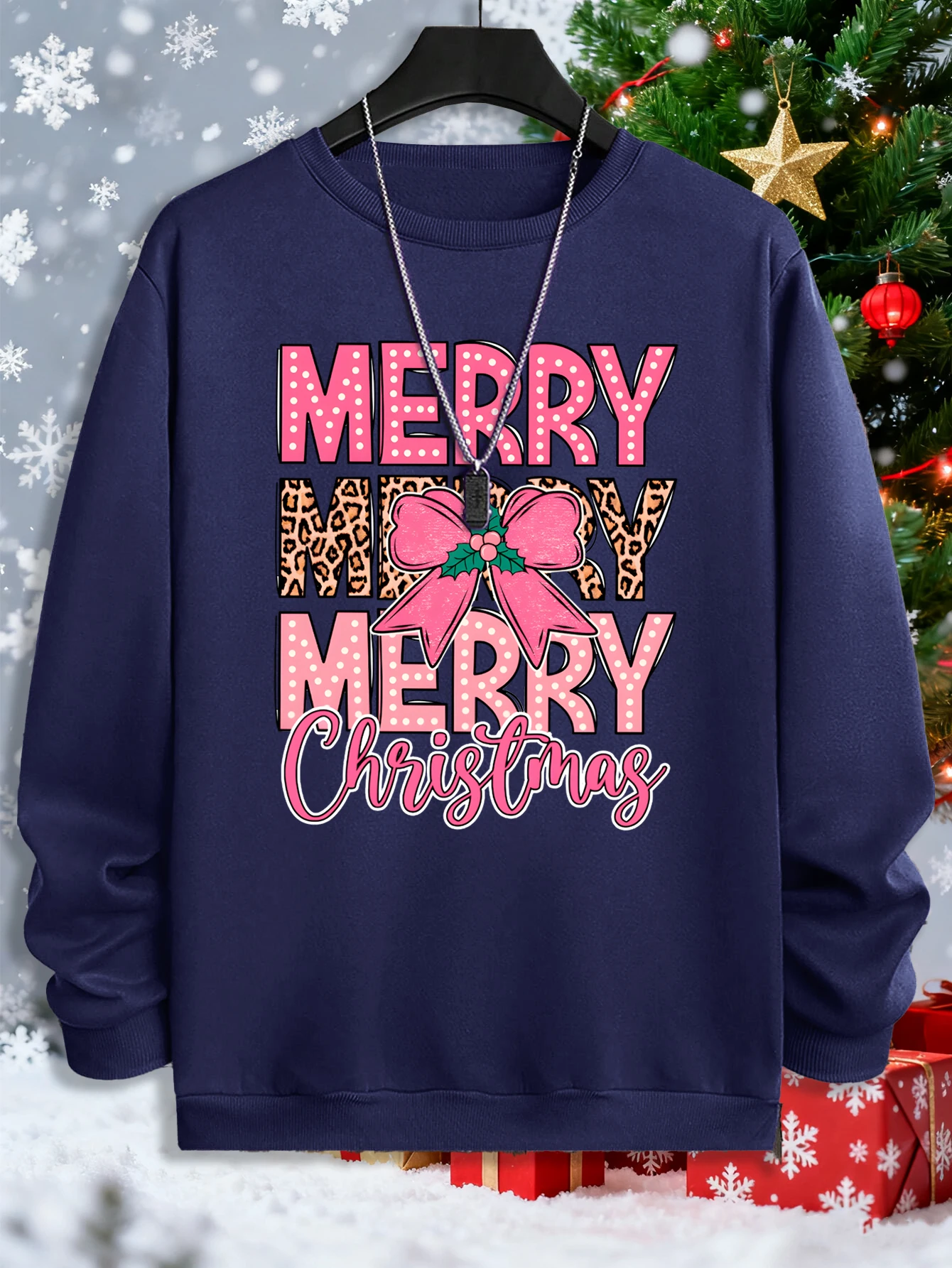 عيد ميلاد سعيد القوس طباعة الرجال البلوفرات الصوف فضفاض الرجعية طويلة الأكمام ملابس كاجوال الخريف س الرقبة كل مباراة رجل قميص بدون غطاء