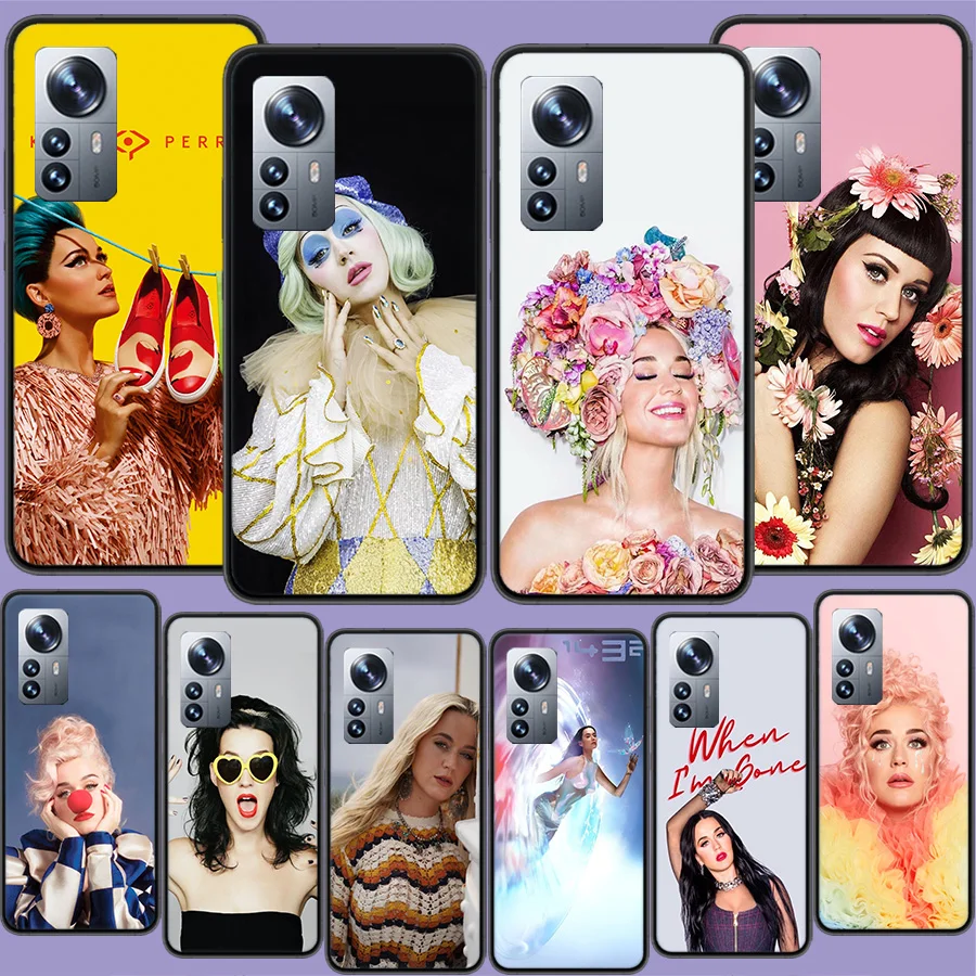 Чехол для телефона Singer K-Katy Perry для Redmi Note 13 Pro Plus 14 Pro+ 12S 12 11S 11T 11E 11 10S 10 9S 9 Xiaomi Capa TPU