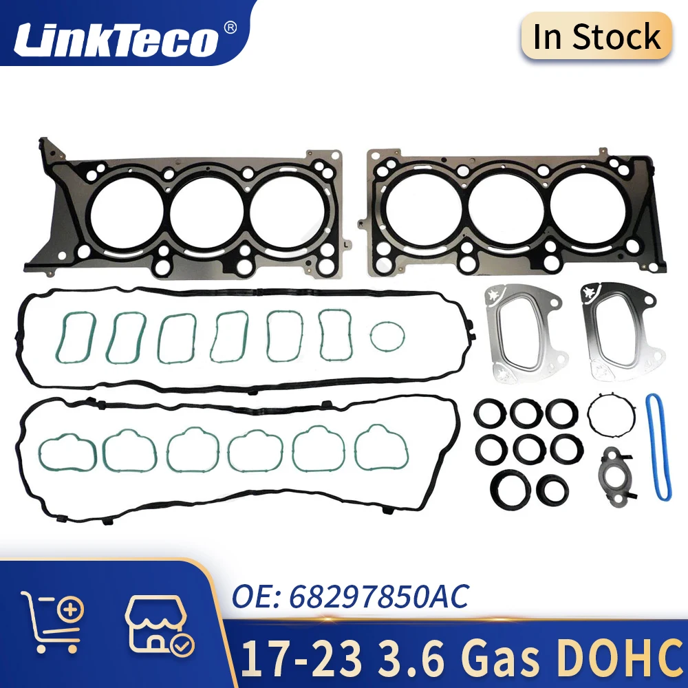 

Engine Parts Cylinder Head Gasket Set Kit 3.6 L ERB ERC GAS V6 DOHC For CHRYSLER 300 Voyager PACIFICA DODGE JEEP Grand Cherokee