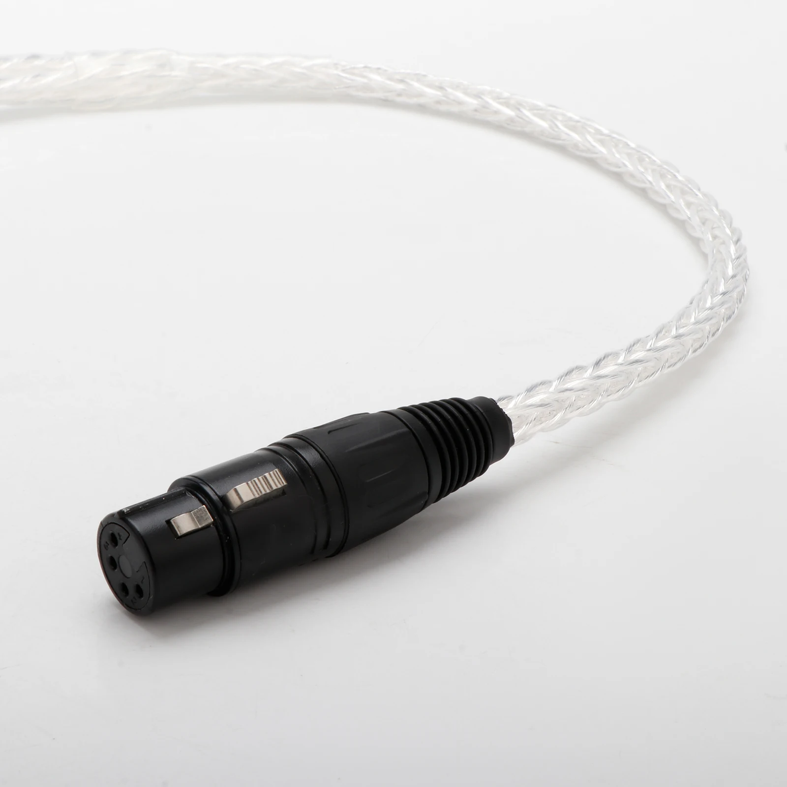 XLR-Buchse auf 4 Bananenstecker / Y-Spade Deluxe 4mm OCC Versilbert Vergoldet Bananenstecker Audiokabel Lautsprecher Verstärker Hifi-Kabel – Detail 3
