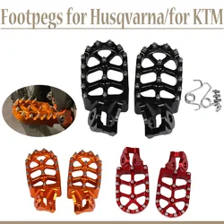 For KTM for Husqvarna TE FE TC FC 501 350 250 450 125 300 EXC XCW XC SXF XCF SX 85 125 Foot Pegs FE FX FC 350 150 TX 125 footpeg