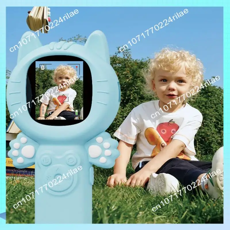

A17Z Children Microscope Camera 500X Handheld Microscope 2 MP Camera With 8 Leds Pink