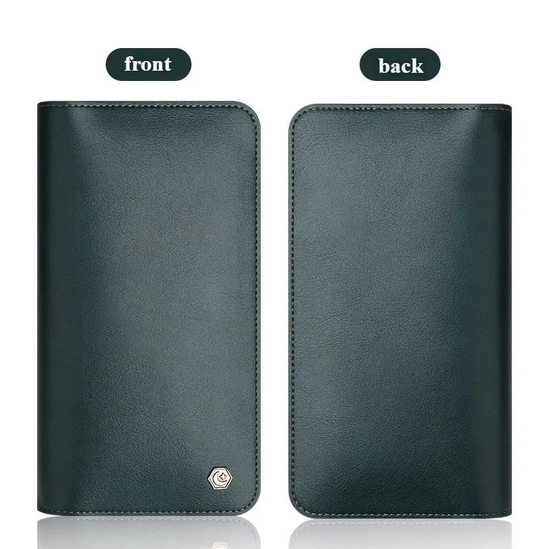 Retro Dual-Phone Storage Case Holds two smartphones Includes protective phone sleeves Available in multiple colors Wallet with m