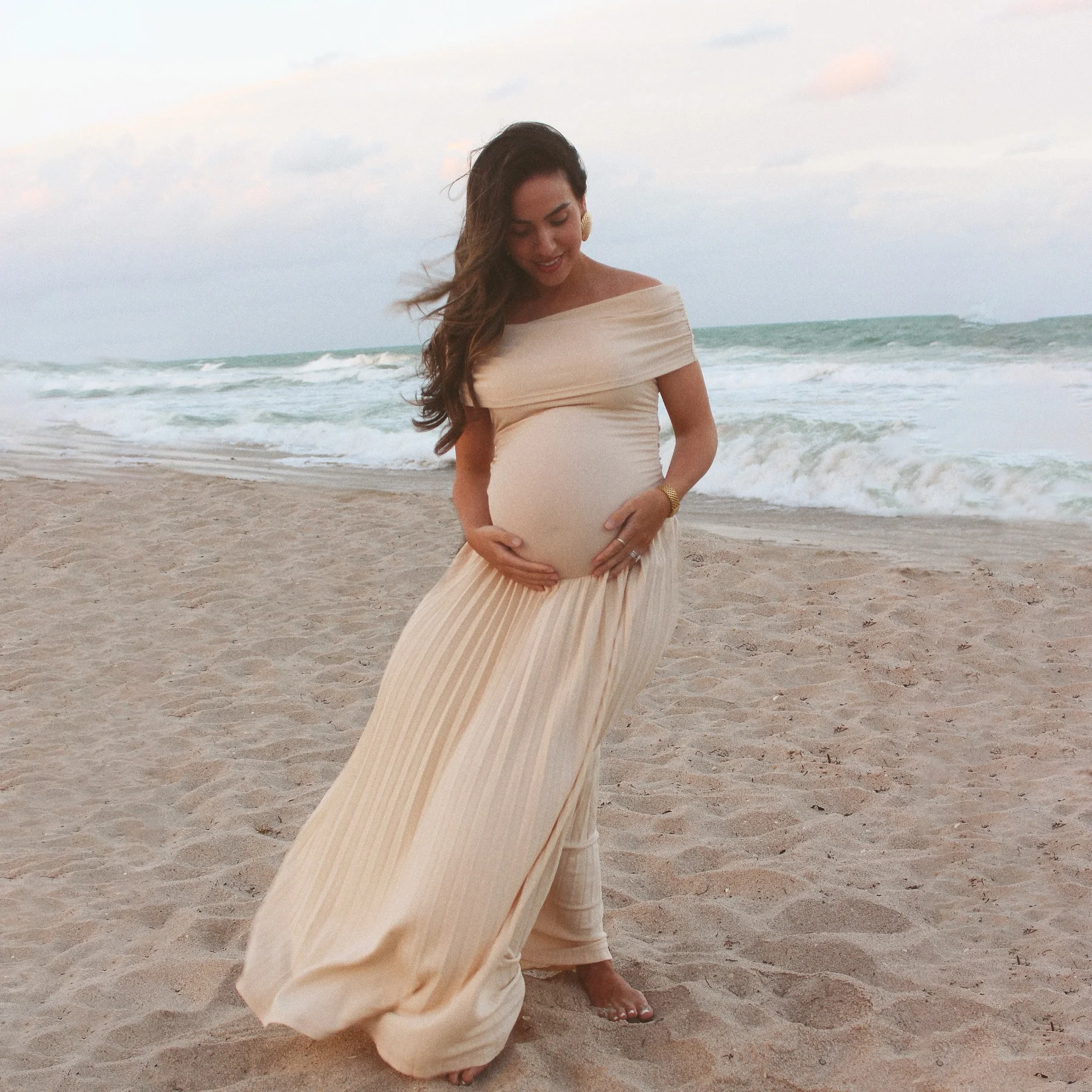 Umstandskleid für Fotoshooting, ärmelloses Kleid, Schwangerschafts-Foto-Requisiten, Sommerkleider für schwangere Frauen, für die Babyparty ﻿