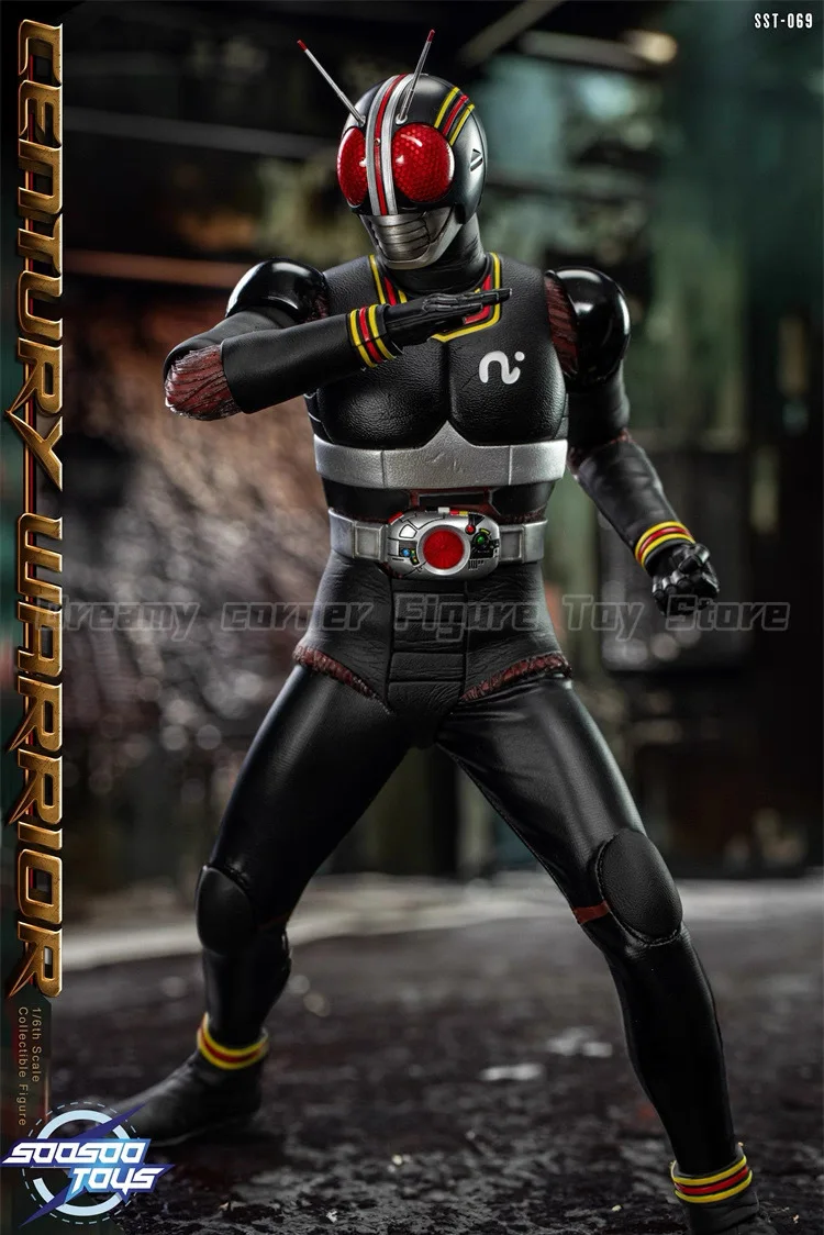 【Na Stanie】Oryginalna figurka akcji SOOSOOTOYS SST-069 Kamen Rider Black Locust Warrior w skali 1/6, model zabawki, prezent
