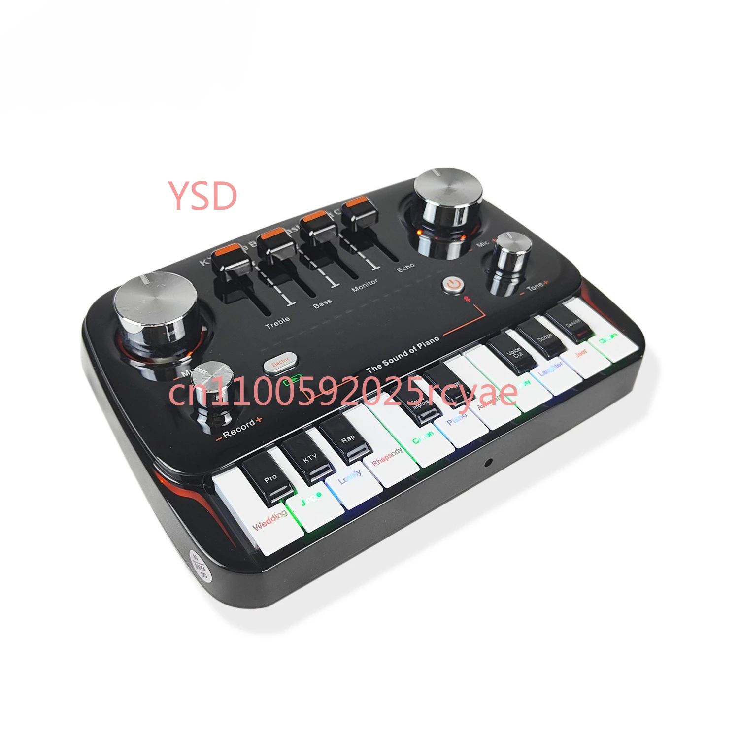 

Звуковая карта фортепиано GAX-S10, новый дизайн, высококачественная запись, профессиональное подключение, прямая трансляция мобильного телефона и компьютера