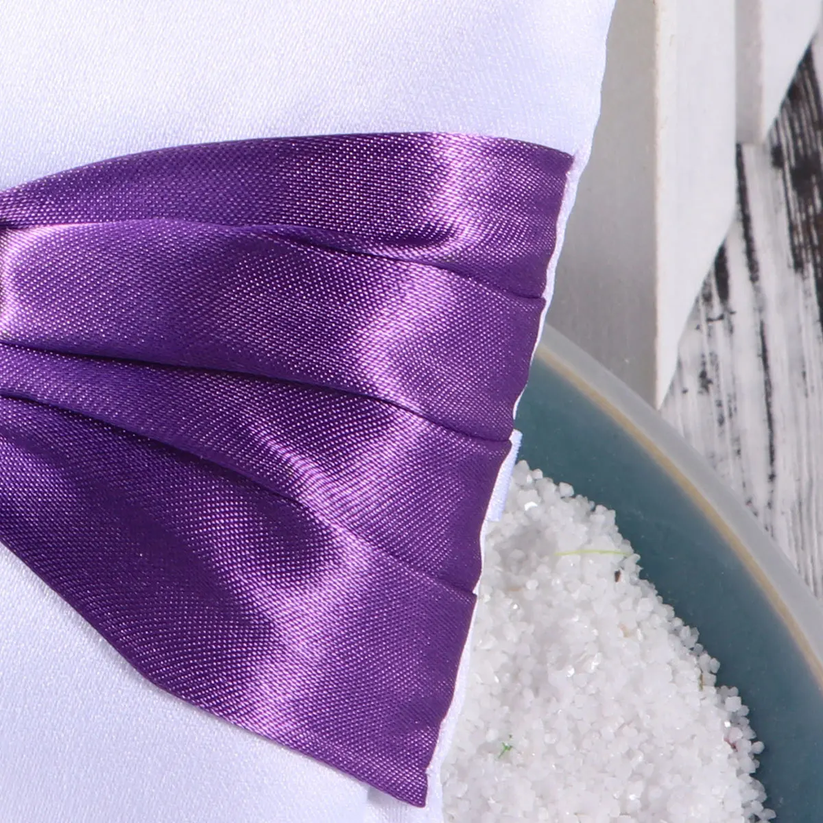 

10 X10cm Rhinestone Ring Pillow Pillows Cushion Wedding Bearer Milk Silk Lace Bride