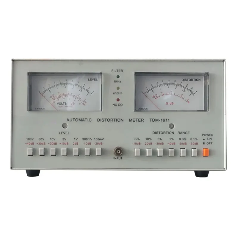 TDM-1911 Seven Range 100mV~100V 110V 220V Distortion Meter