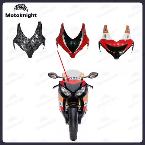 Fit For Honda CBR1000RR CBR1000 2008 2009 2010 2011 Front Headlight Cover Fairing Cowl ABS Plastic Motorcycle Replacement Parts