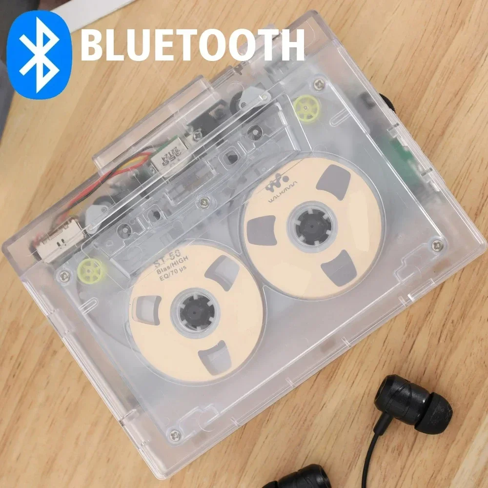 New Portable Cassette Tape Player Hifi USB Cassette Tape to MP3 Converter into PC FM Radio Cassette Player Recorder With Speaker