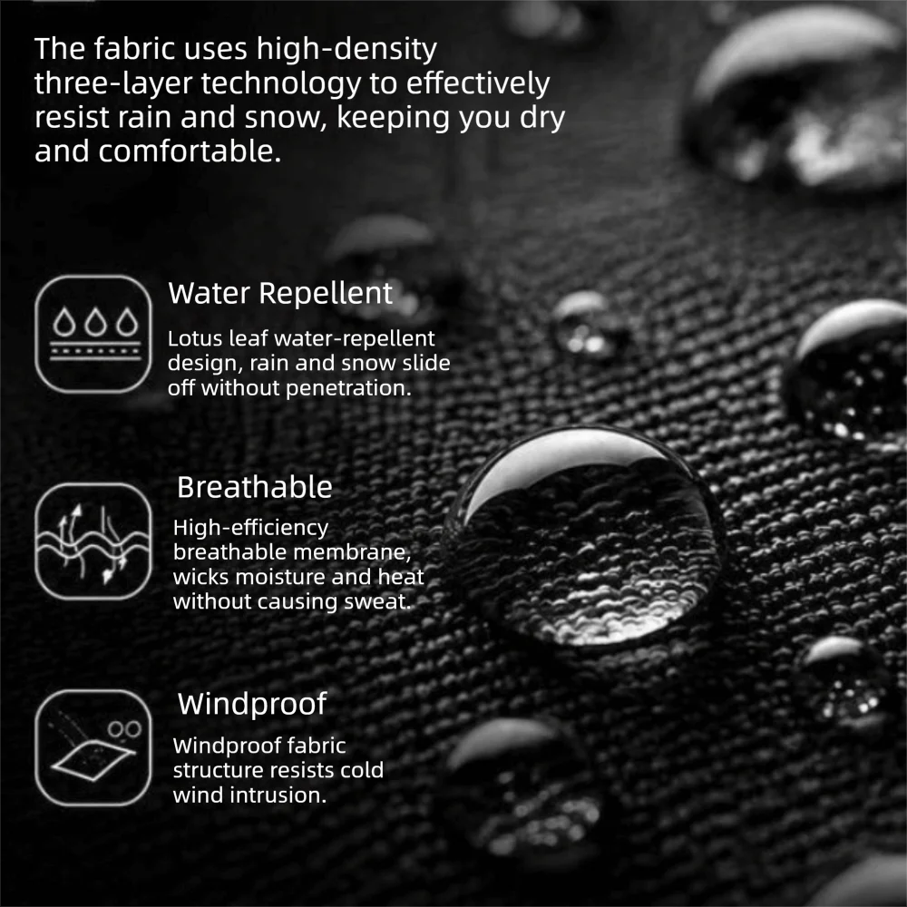 Professional Waterproof Ski Gloves Fleece Lined Touch Screen Winter Gloves Windproof Adjustable Cuff Snow Gloves Snowboard