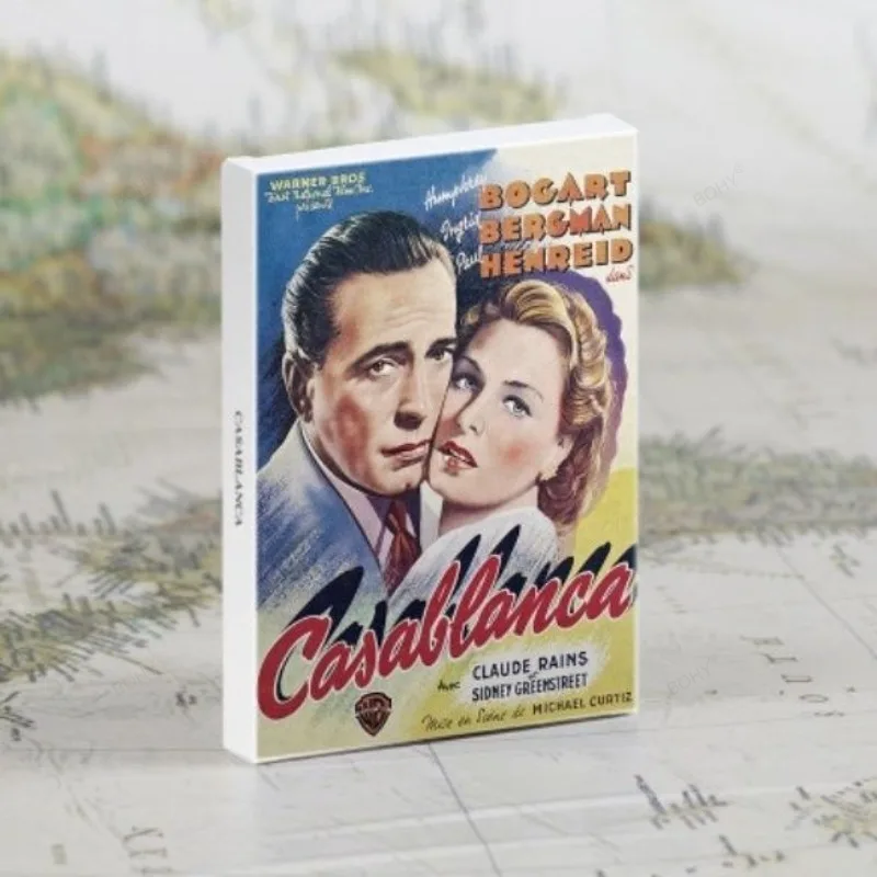 

30 Pcs/Set Classic Movie Casablanca Postcard Love Story Greeting Cards Message Card DIY Wall Decoration