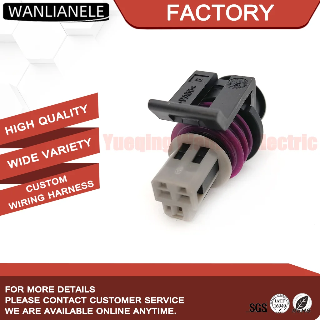 50 Sets 15397275 3 Pin Female Connector GT 150 Sealed 15A Fit TPS MAP Sensor Throttle Position Sensor Black