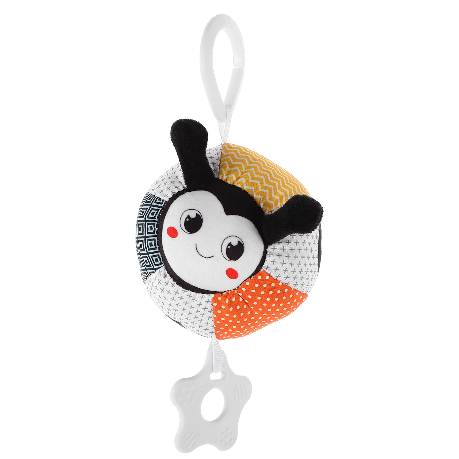 Zachte babytandjes zintuiglijke hand lichtgewicht multi-textuur ontwikkelingsspeelgoed kinderwagen autostoel hangend pasgeboren babyjongen meisje