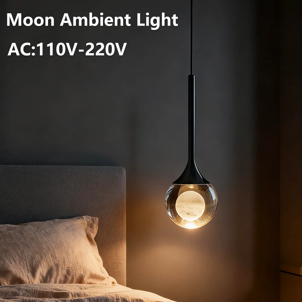 led-bedside-chandelier-110-220v-aluminum-3-colors-light-bedroom-bar-restaurant-modern-simple-shape-cable-moon-atmosphere-lamp