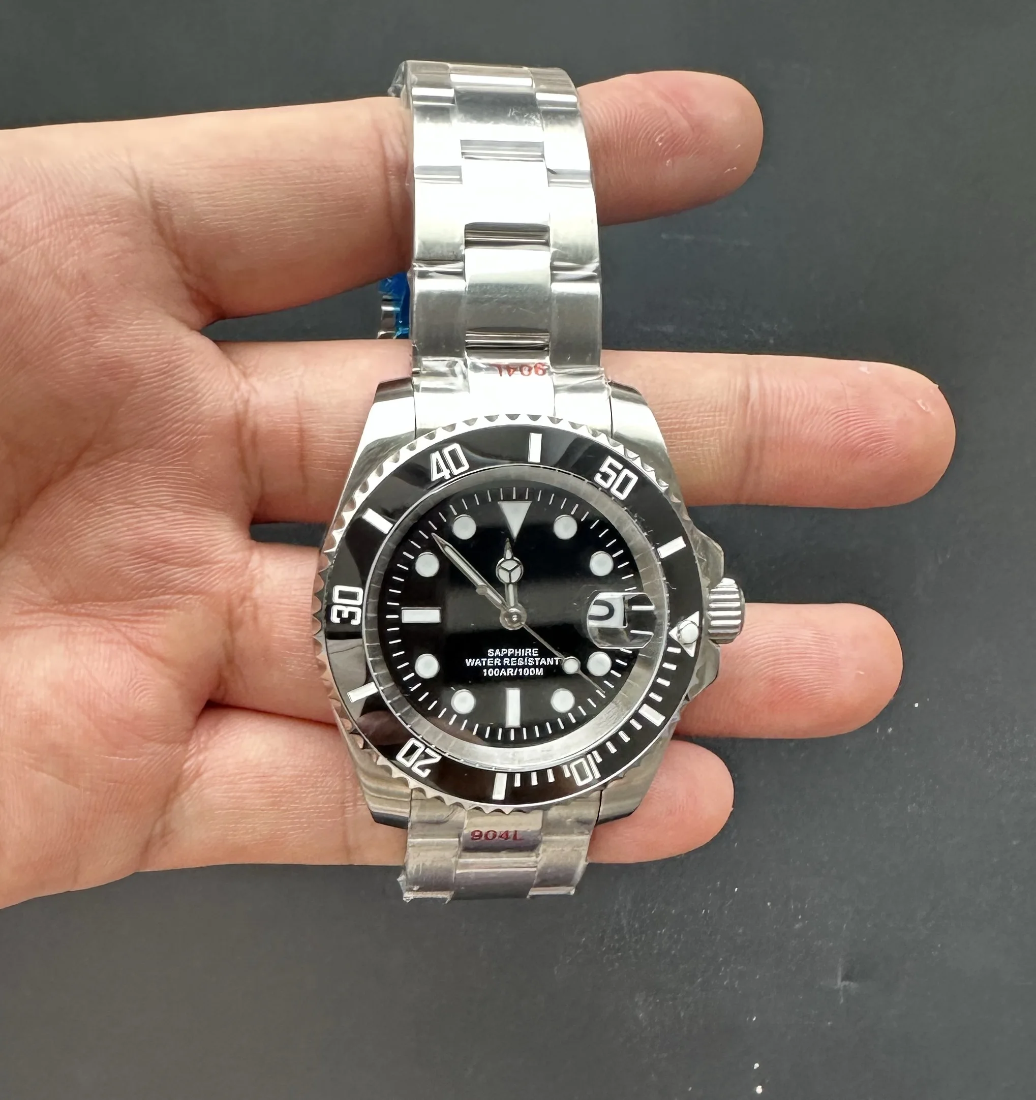 Relógio masculino de vidro saf - Watch Bezel Insert avaliação e preço