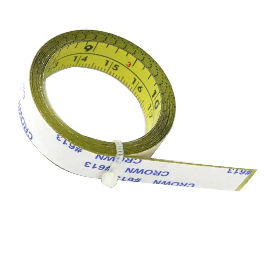 Wear Resistant Self Adhesive Ruler Tape Steel Measuring Strip for Desk Wall Column Applications