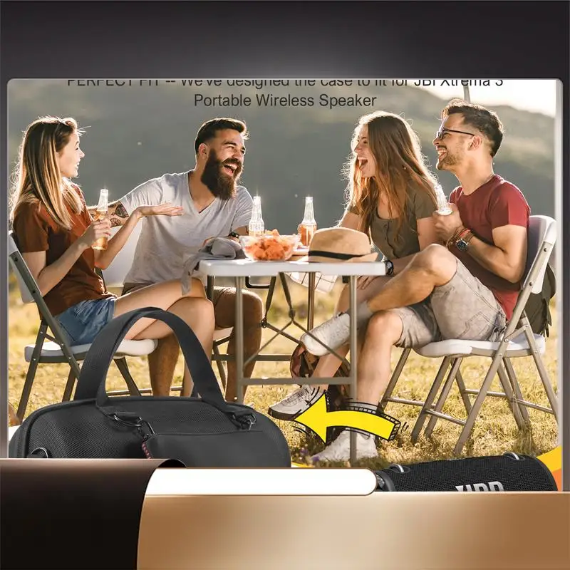 

Hard EVA Case For Xtreme 3 Travel Carrying Storage Box Protective Cover Bag Portable Wireless Speaker Bag-X64A