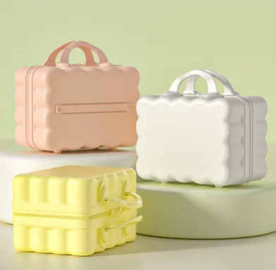 

Lightweight hand-held suitcase for convenient storage, cosmetic case, souvenirs, high-end light luxury mini small suitcase