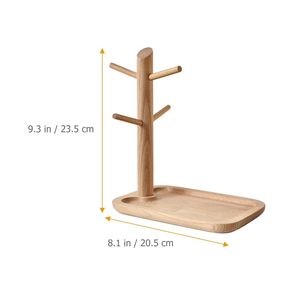 Wood Jewelry Tray Entryway Valet Tray Organizer Display Stand Jewellery Holder Decorative Decor Jewelry Stand Trinket Dish