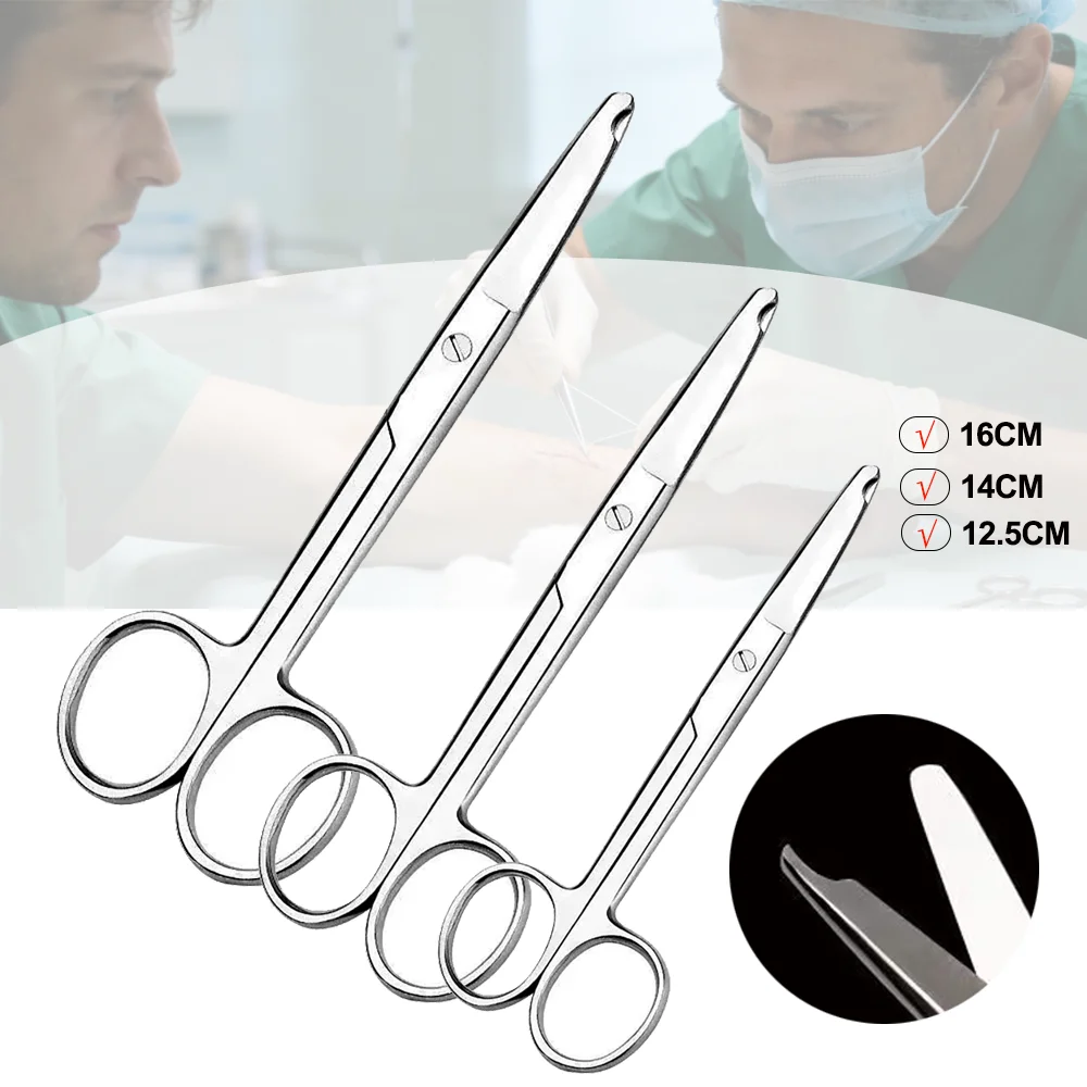 

Suture Removal Scissors for Dental Use, Spencer Stitch Cutting Surgical Tool, Medical Grade Dental Scissors