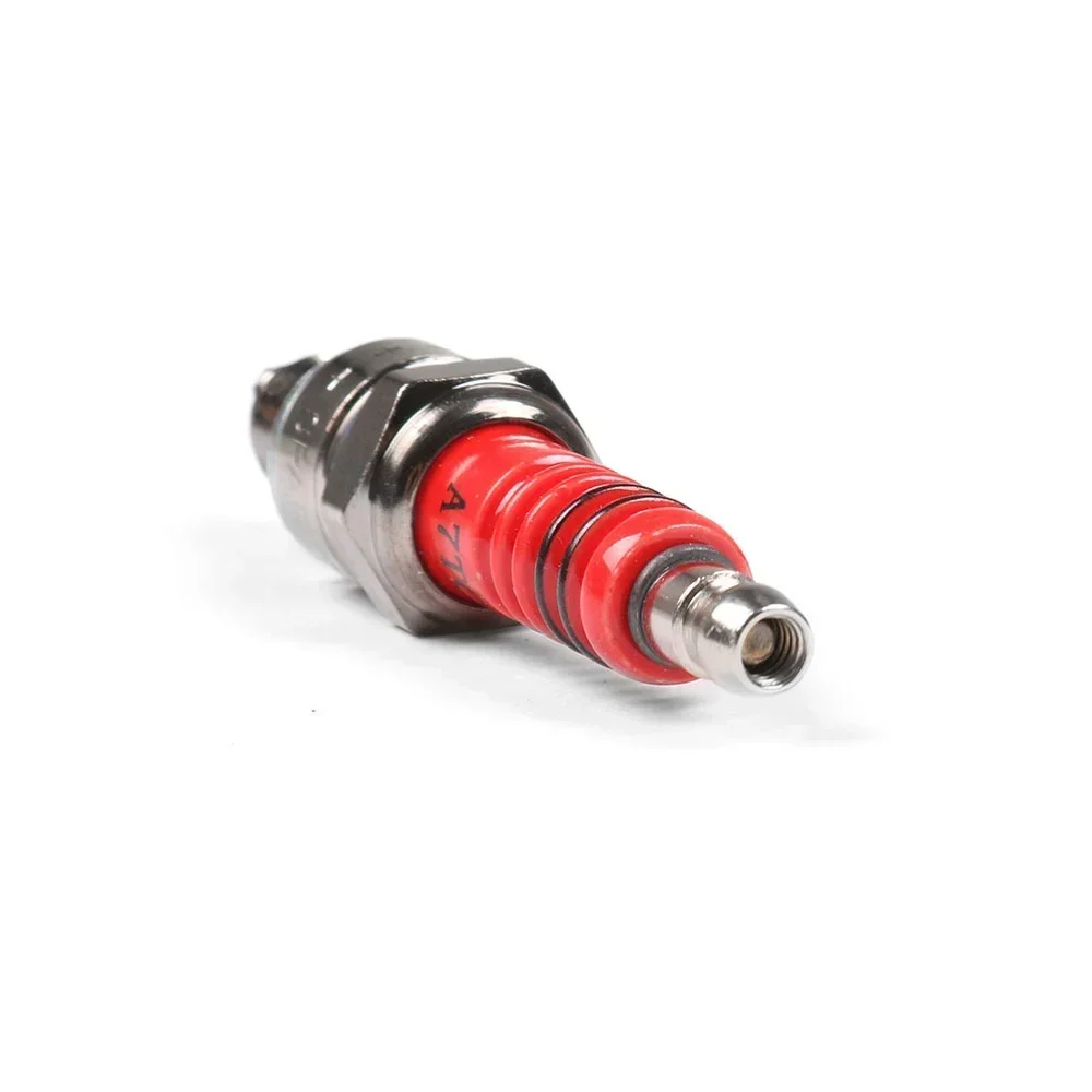 Motorcycle Spark Plug Iridium Spark Candles High Performance 3 Electrode A7TC Motorcycle Ignition Accessories For 50CC-150CC ATV