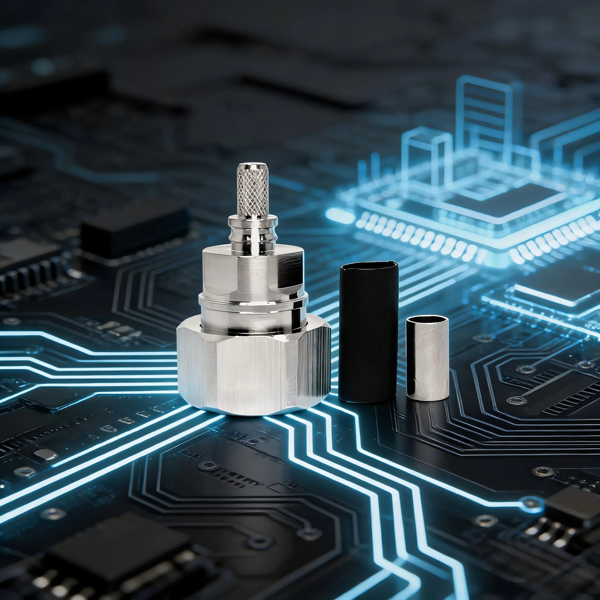 

Бесплатная доставка, водонепроницаемый разъем MINIDIN 4.3-10, штекерный, без пайки, для LMR195 RG58