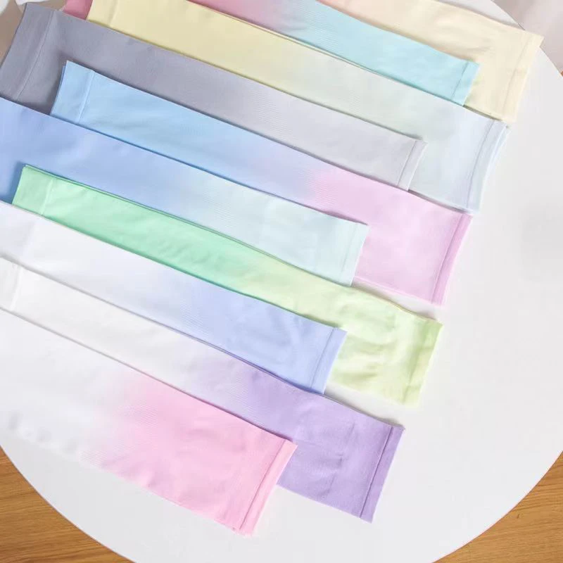 Быстросохнущие солнцезащитные нарукавники UPF50+; Дышащая ледяная ткань для бега; Длинный чехол для занятий спортом