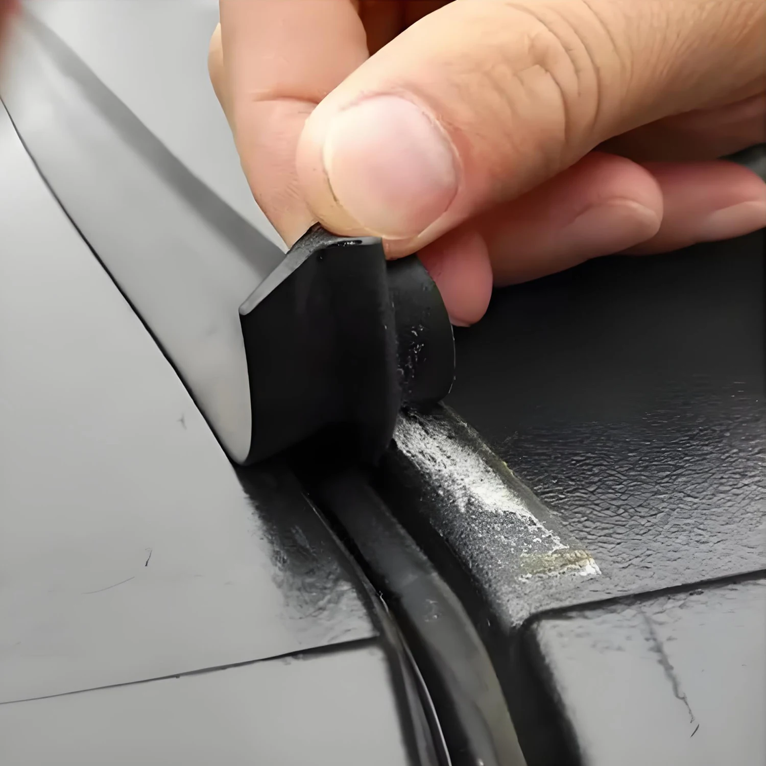 المطاط زجاج سيارة شريط عازل سقف نافذة حافة ختم حامي قطاع ل جيب رانجلر JK JL 2007-2025 الملحقات الخارجية