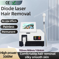 Professional  808nm Diode Ice Titanium Laser Machine  3000W 755  Device 4 waves IPL Permanent CE Woman Ice Platinum Painless