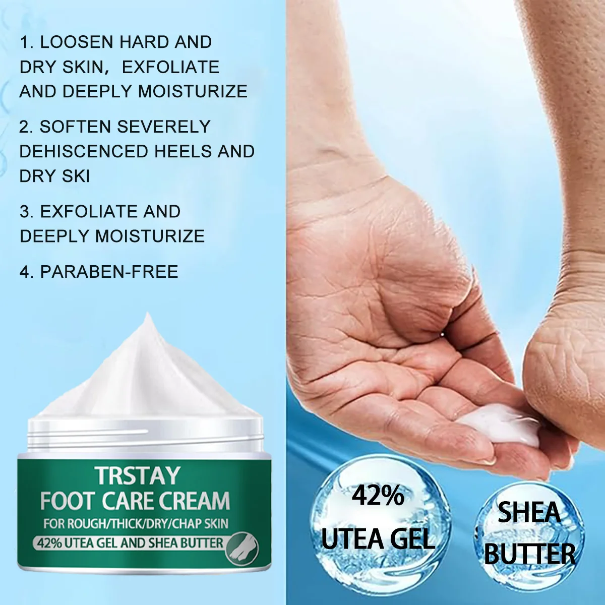 

Size Upgrade Oil Anti-Drying Crack Foot Cream Heel Cracked Moisturizing Repair Cream Removal Dead Skin Hand Feet Care