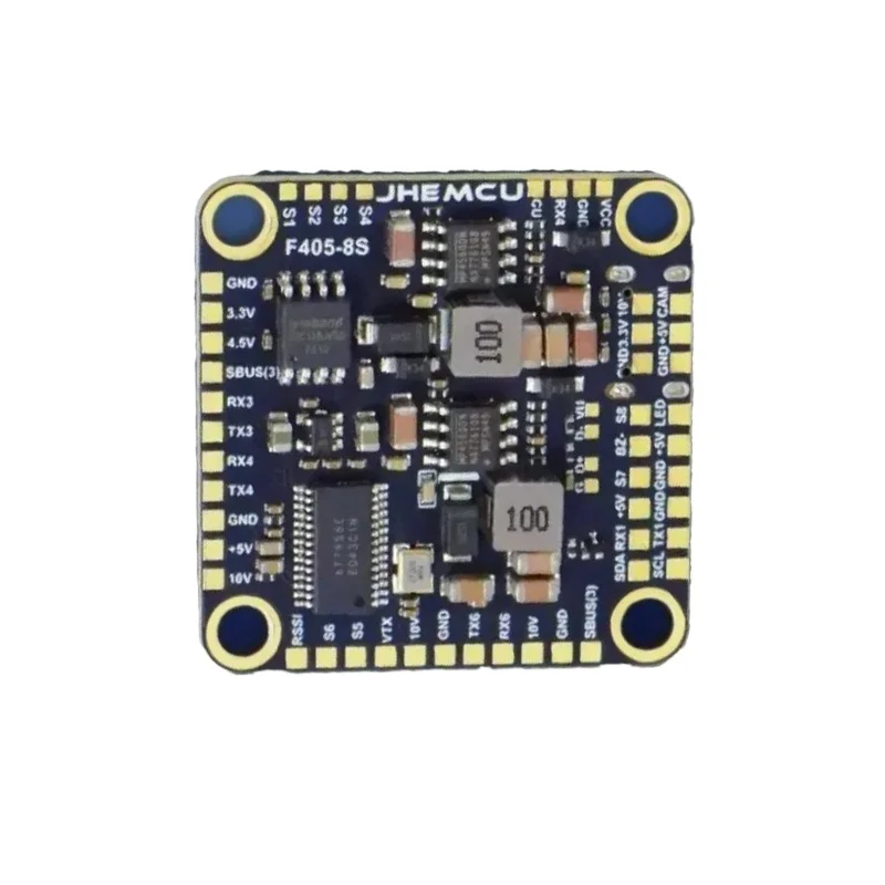 JHEMCU GF30F405 Stack with 90A/ 110A ESC 3-8S Compatible with GPS & Telemetry Modules for Advanced Drone Builds​