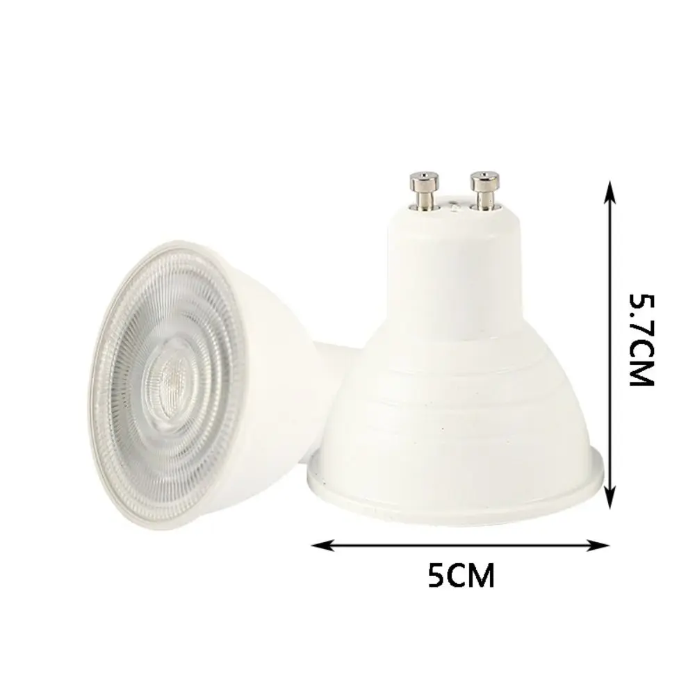 Neue Kunststoff GU10 LED-Lampen COB LED 6W 220V Spot Glühbirne Universelle energiesparende integrierte Lichtdecke