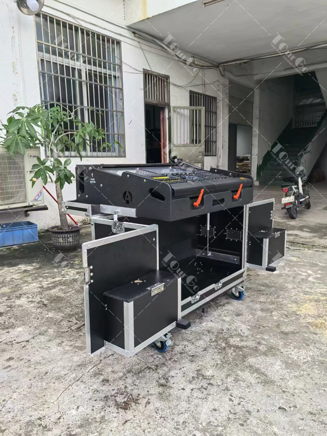 Aangepaste Flip Flightcase voor MA2 Lighting Console