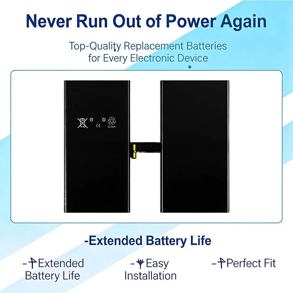 

Аккумулятор для планшета Apple iPad Pro 12.9 2-го поколения 2017 (A1670, A1671, A1821) Pro12.9, безопасный, 10994 мАч