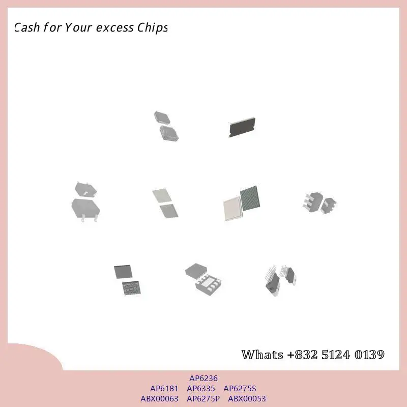 Integrated circuit chip chip chip Integrated circuit chip MCU chip AP6236 AP6181 AP6335 AP6275S ABX00063 AP6275P ABX00053