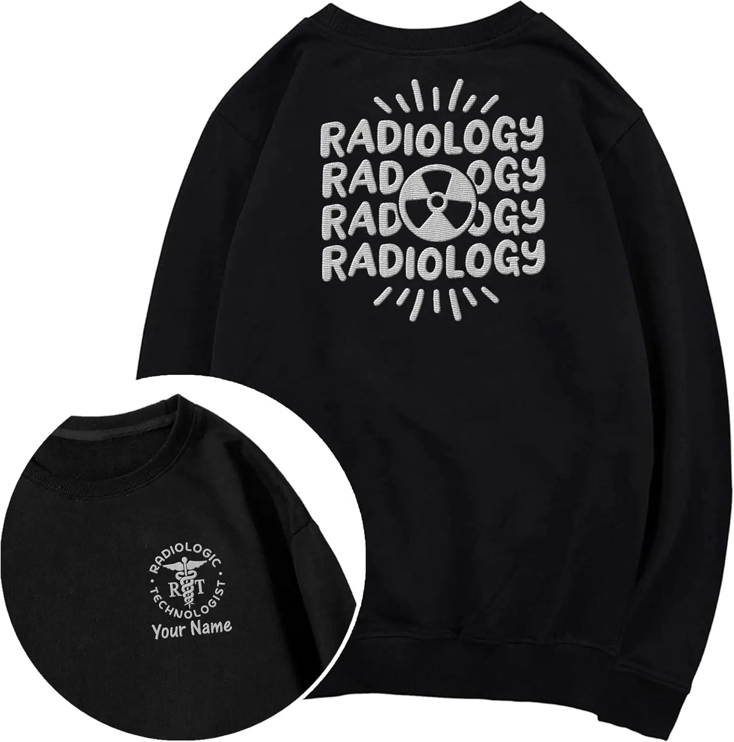 Radiology Technician Sweatshirt, Personalized Xray Tech Shirt, Radiologic Technologist Gift, X-Ray Rad Tech Sweater