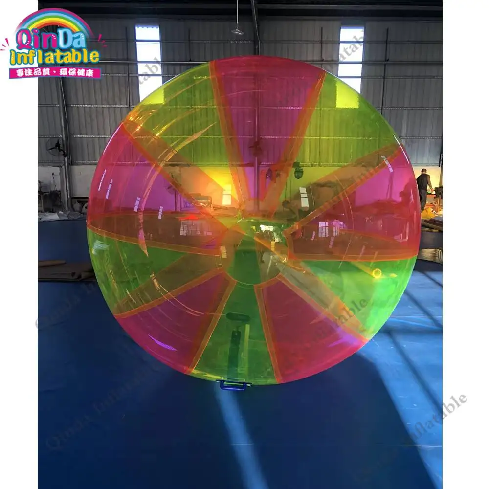 Free Air Pump Water Pool Toys Inflatable Floating Water Ball,Wear-Resistant Inflatable Water Walking Ball With Zipper